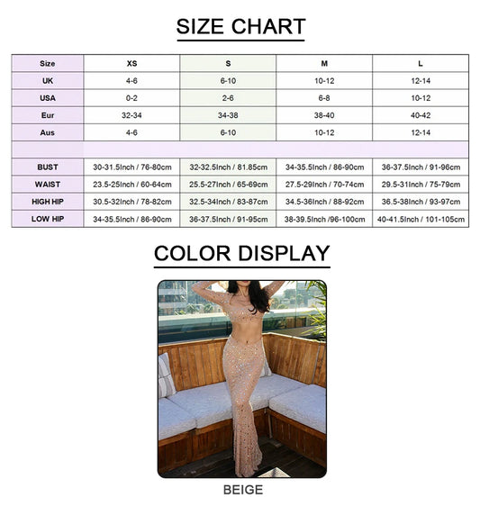 Shine Effect – Top Corto e Gonna Lunga da Star